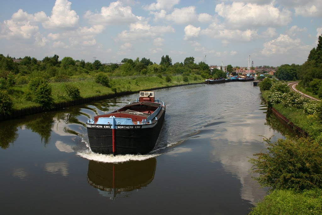 Sheffield and South Yorkshire Navigation Canal.