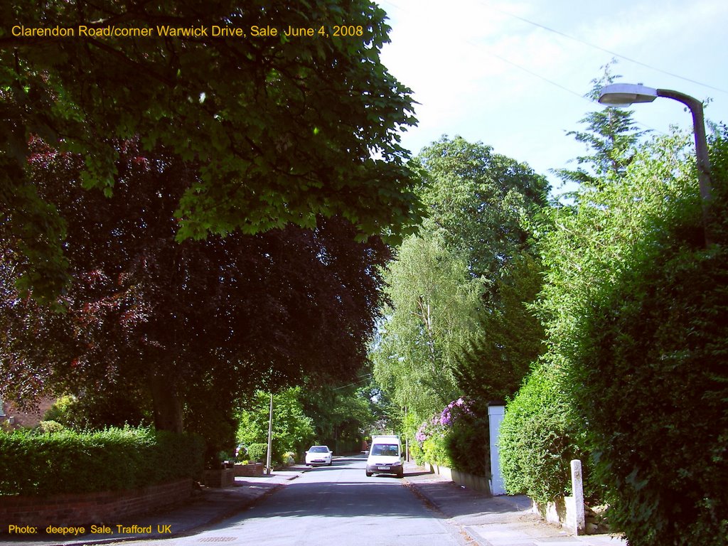 Clarendon Road from Warwick Drive to Northenden Road: Sale
