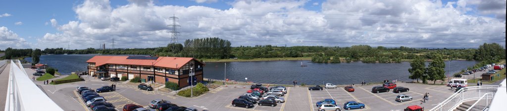 Sale Water Park from M60 Footbridge