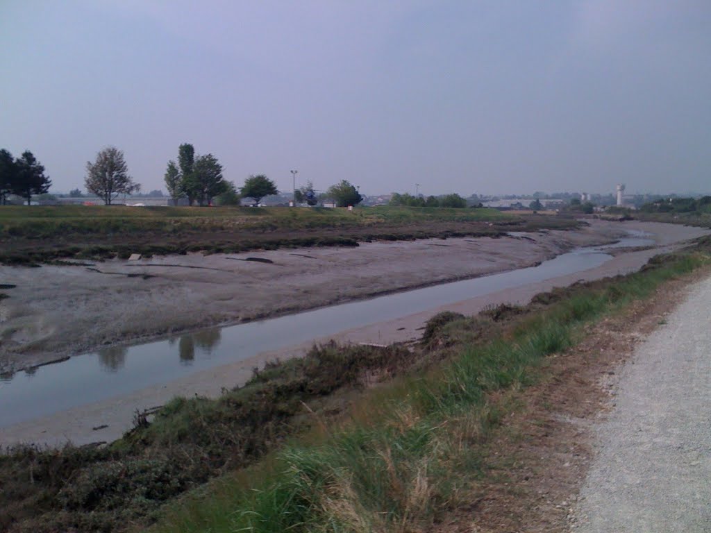 Milton creek toward Sittingbourne