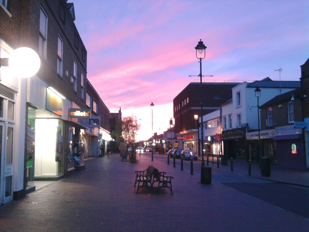 High Street at the evening