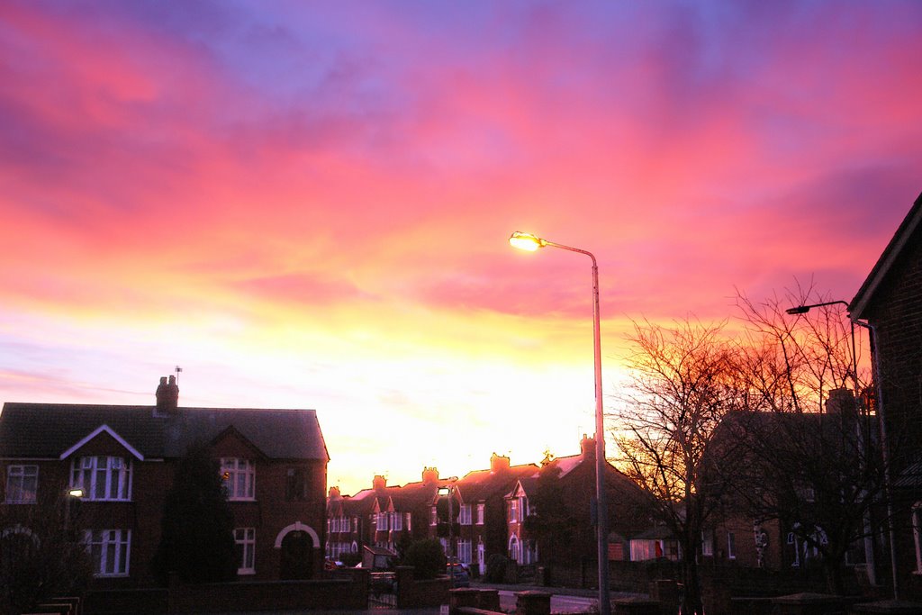 Sunrise over Scunny!