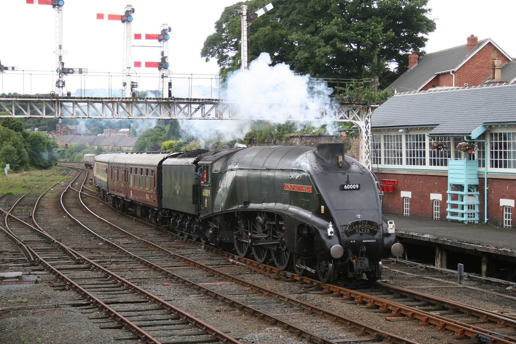 LNER Class A.4 No.60009 UNION of SOUTH AFRICA at Scarborough