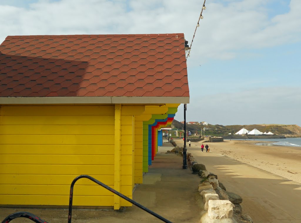Beach Huts, Scarborough