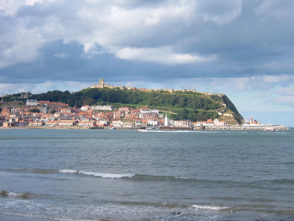 Scarborough, harbour and castle