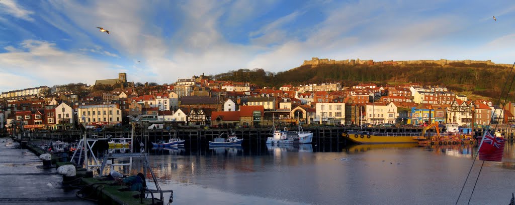Scarborough from the Fish Dock