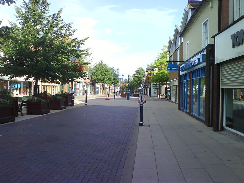 Looking down High Street, Solihull