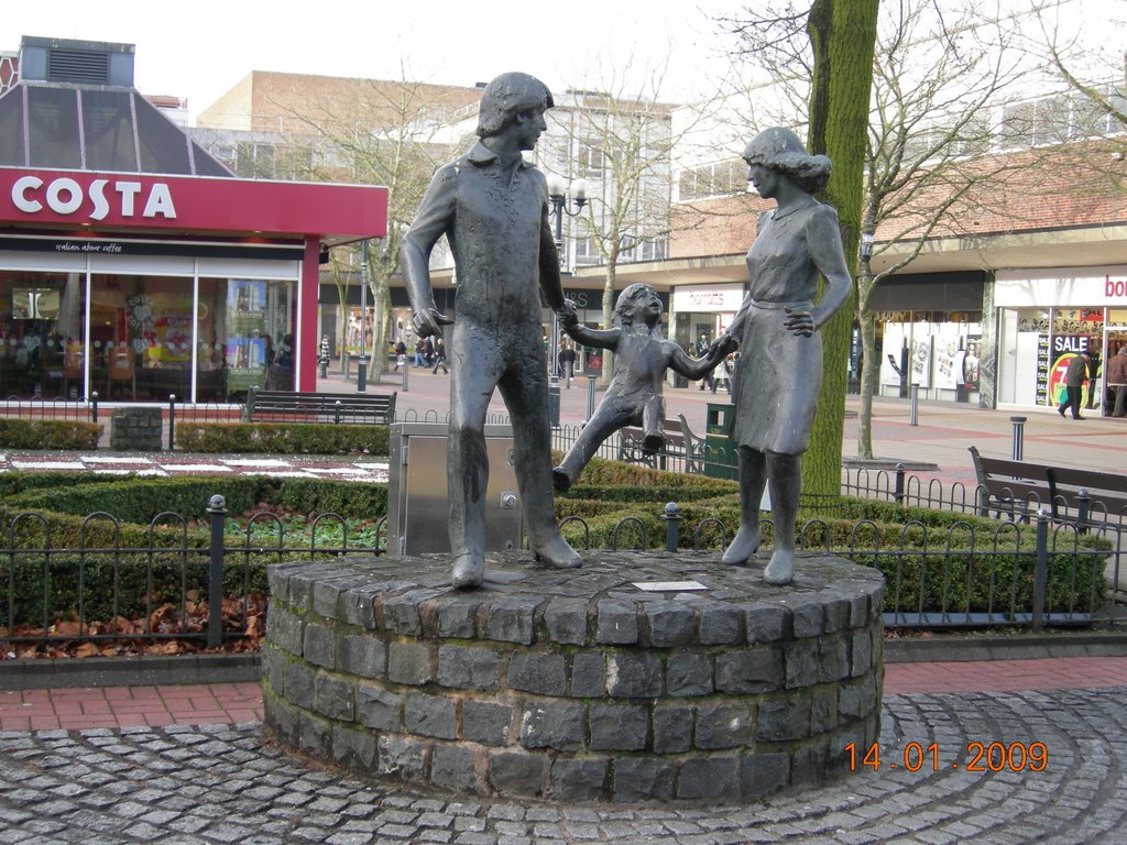 Solihull Town Centre Statue