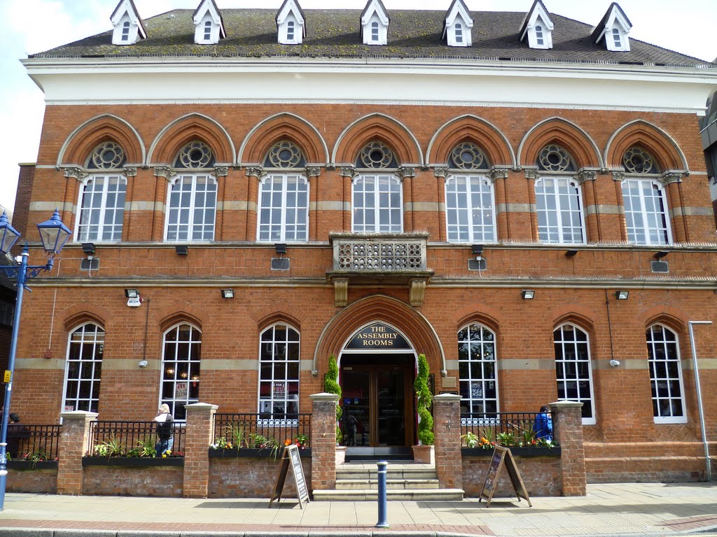 311. the assembly rooms, public house, poplar road, solihull, west midlands. super building, great selection of real ales, pity about the wetherspoons service, or lack of it. sept 2011.