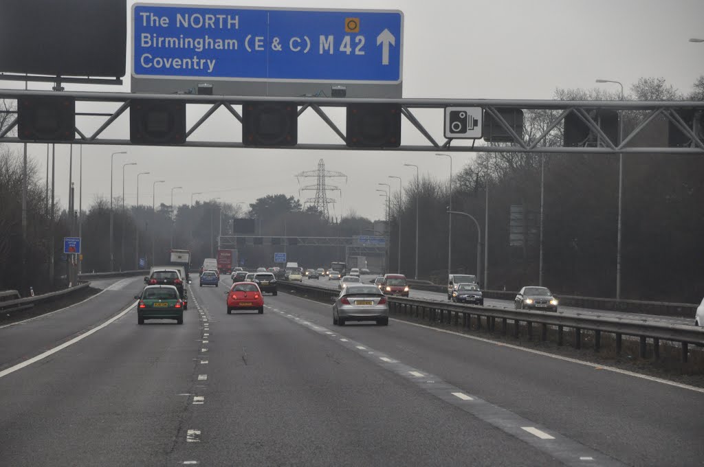 Solihull : The M42 Motorway