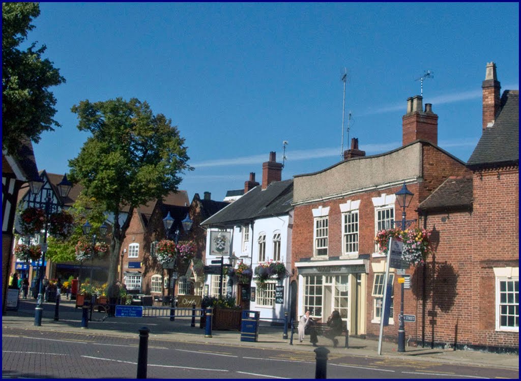 SOLIHULL HIGH ST FROM THE CHURCH
