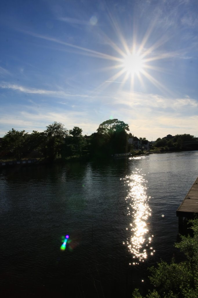 Blazing Sunshine In Staines