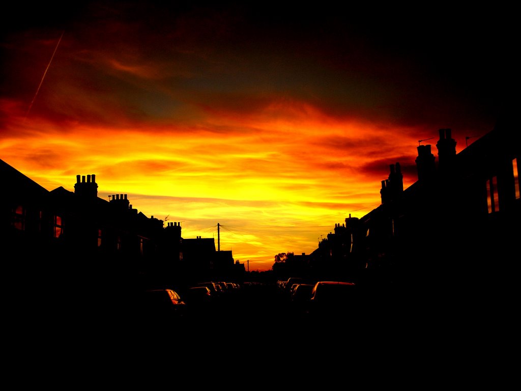 Street Sunset