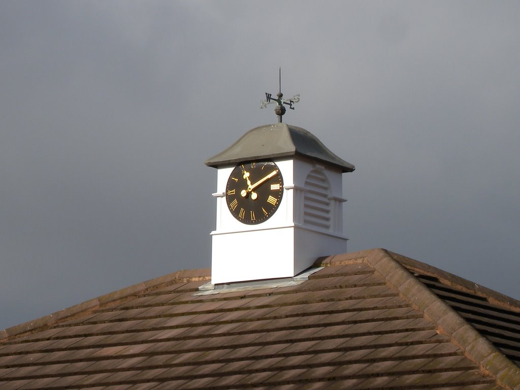 Clock near Trinity Church