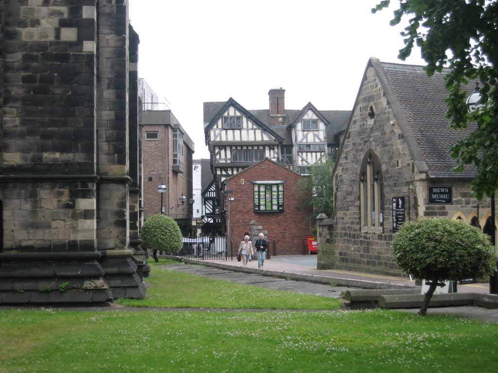 High House, rear,  from St Marys Church