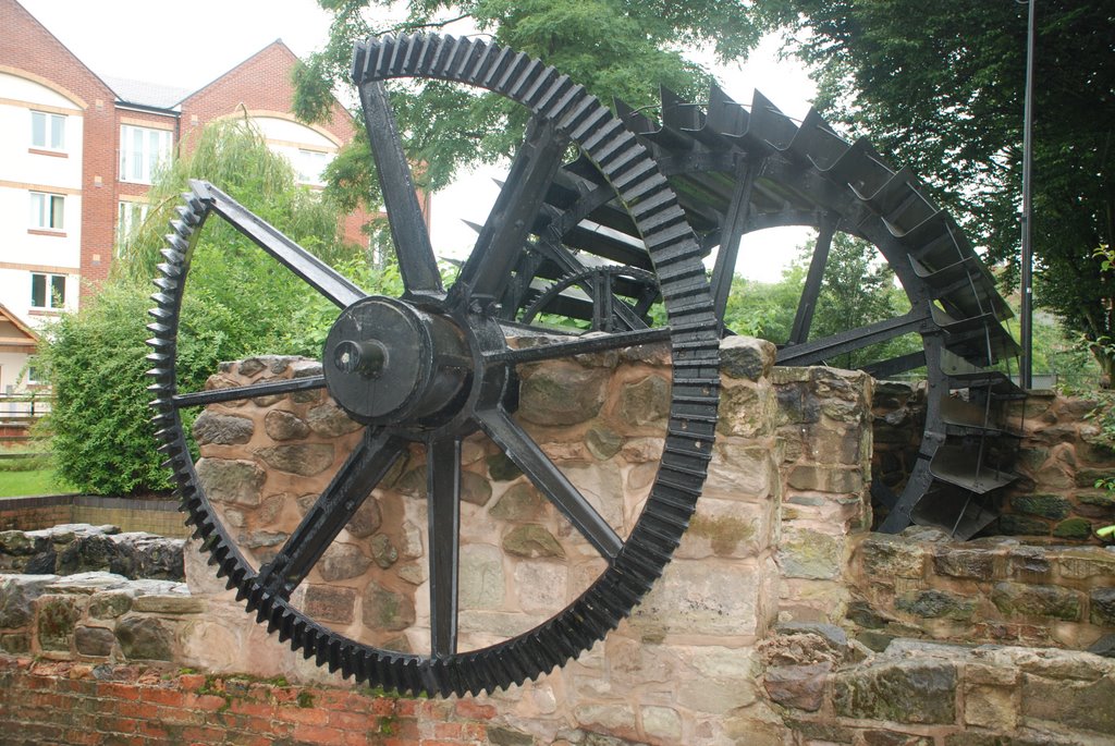 Old Mill Wheel, Stafford