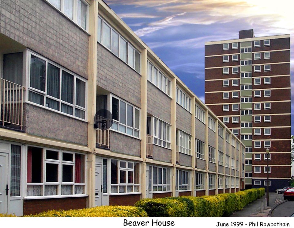 Beaver House flats Stockport