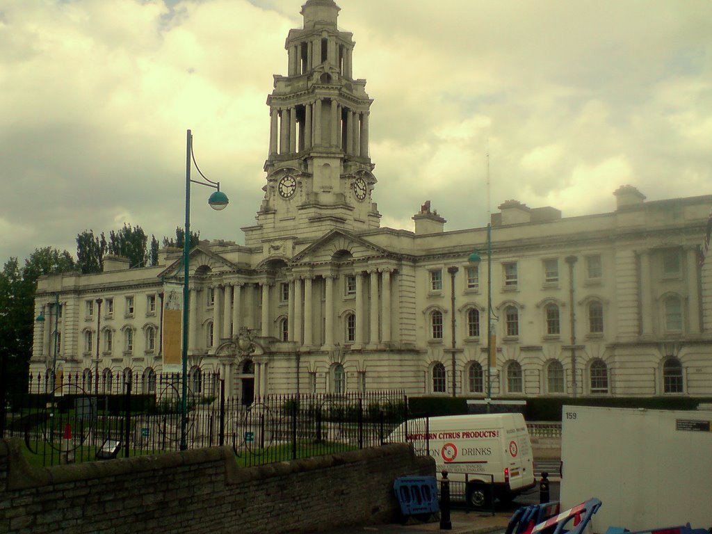 STOCKPORT TOWN HALL, CHESHIRE, ENGLAND, UK