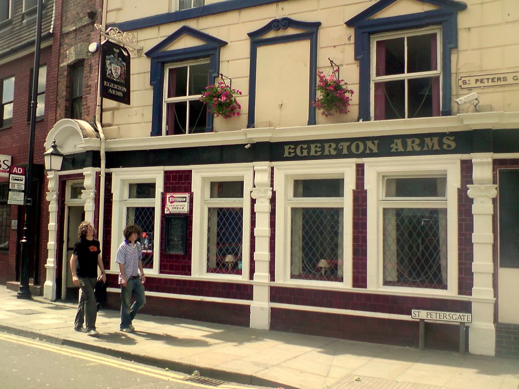 The Egerton Arms, Stockport, Cheshire, England, UK