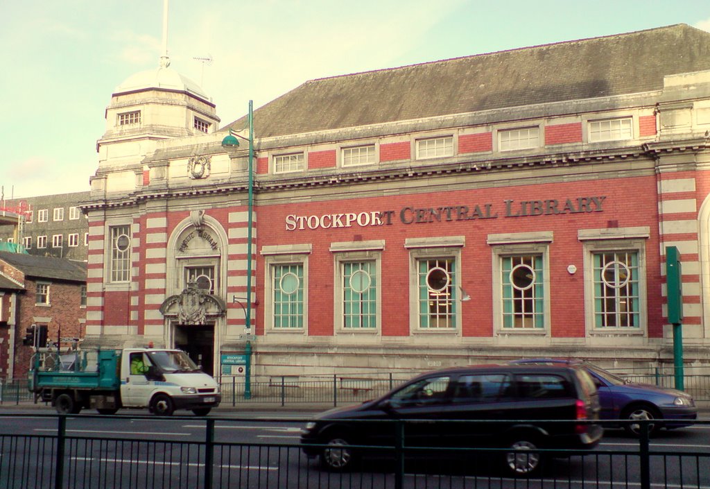 Central Library, Stockport, Cheshire, England, UK