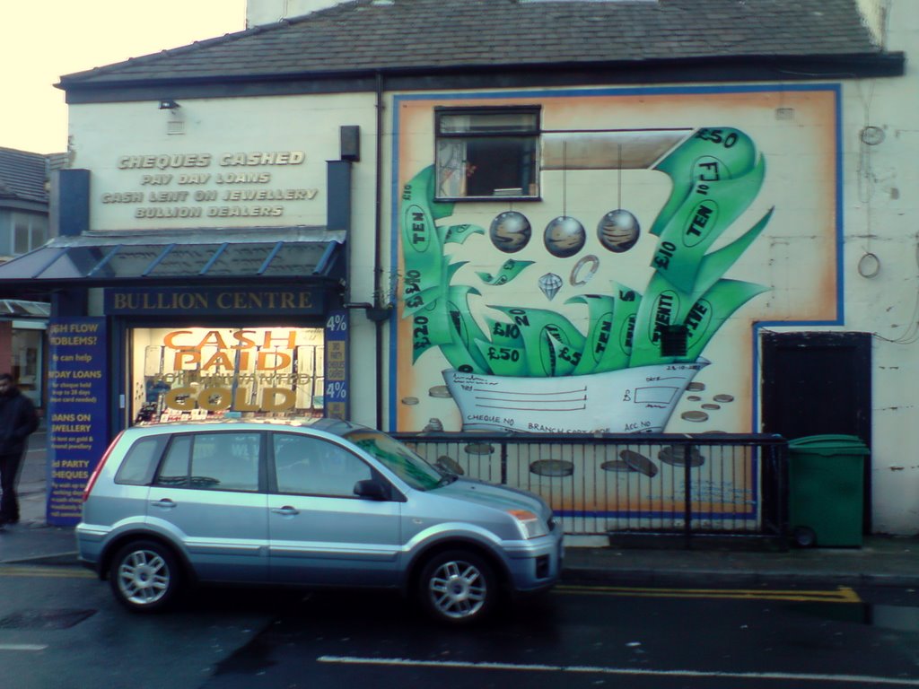 Pawnbrokers, Stockport, Cheshire, England, Uk