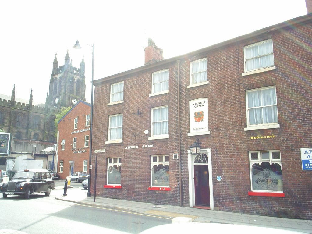 Stockport, Arden Arms and Church