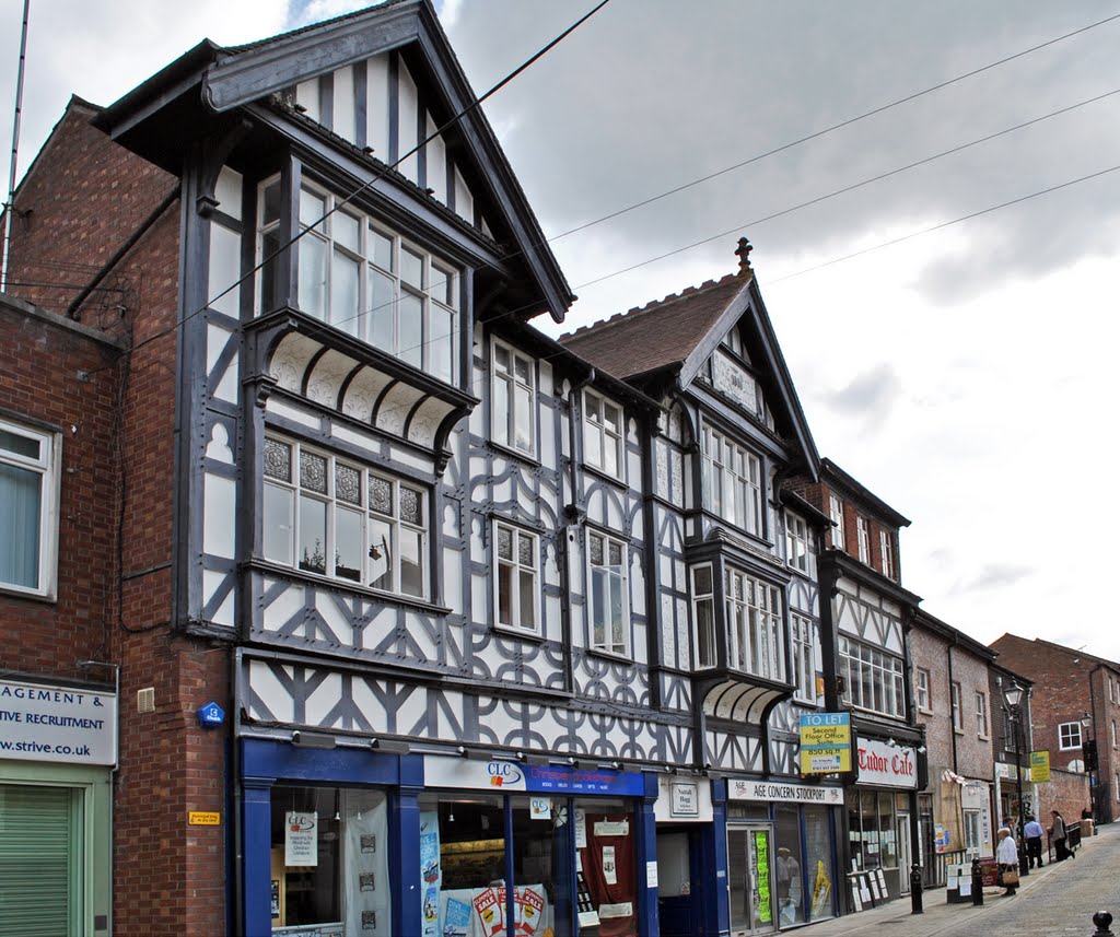 Typical Stockport half-timbered style. It grows on you.