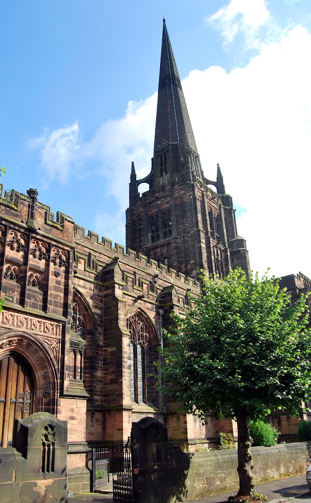 Heaviley, Stockport, St George SW aspect