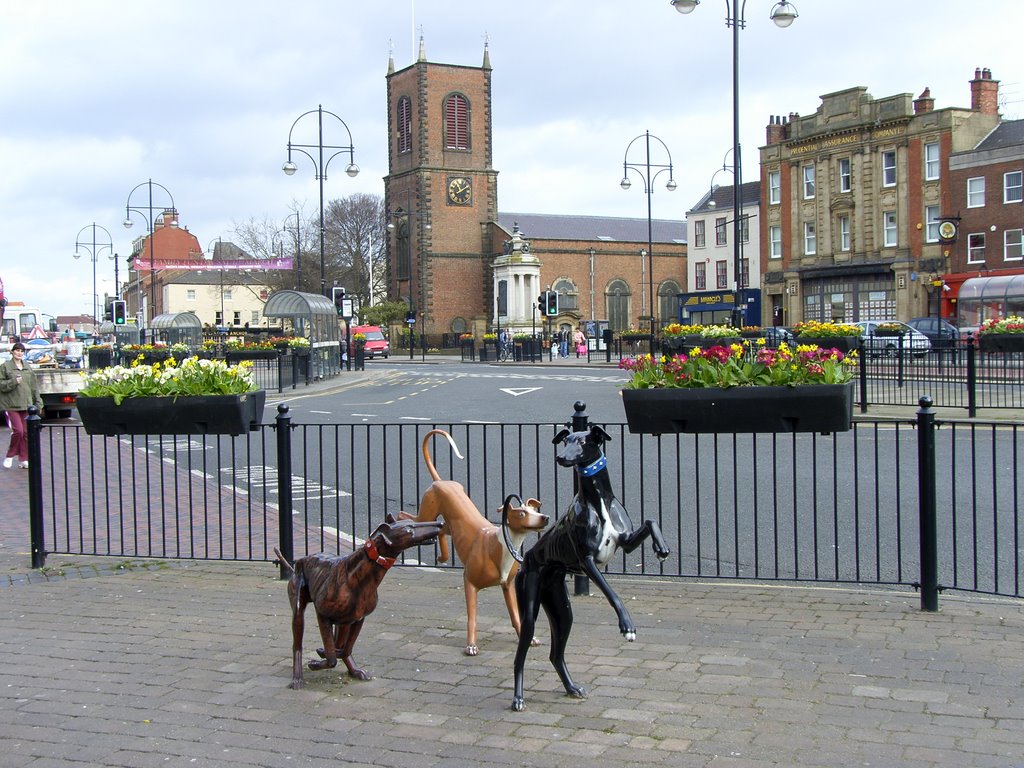 Dog Sculptures, Stockton-on-Tees
