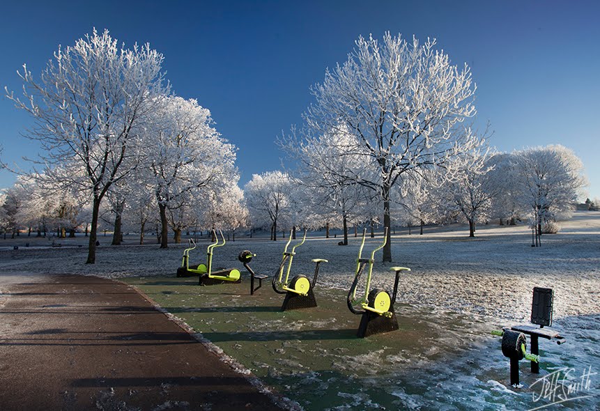 Outdoor Gym at Mary Stevens Park, Stourbridge