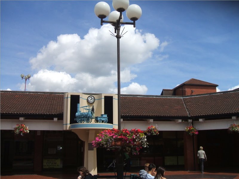 The Lion engine in the shopping centre, Stourbridge
