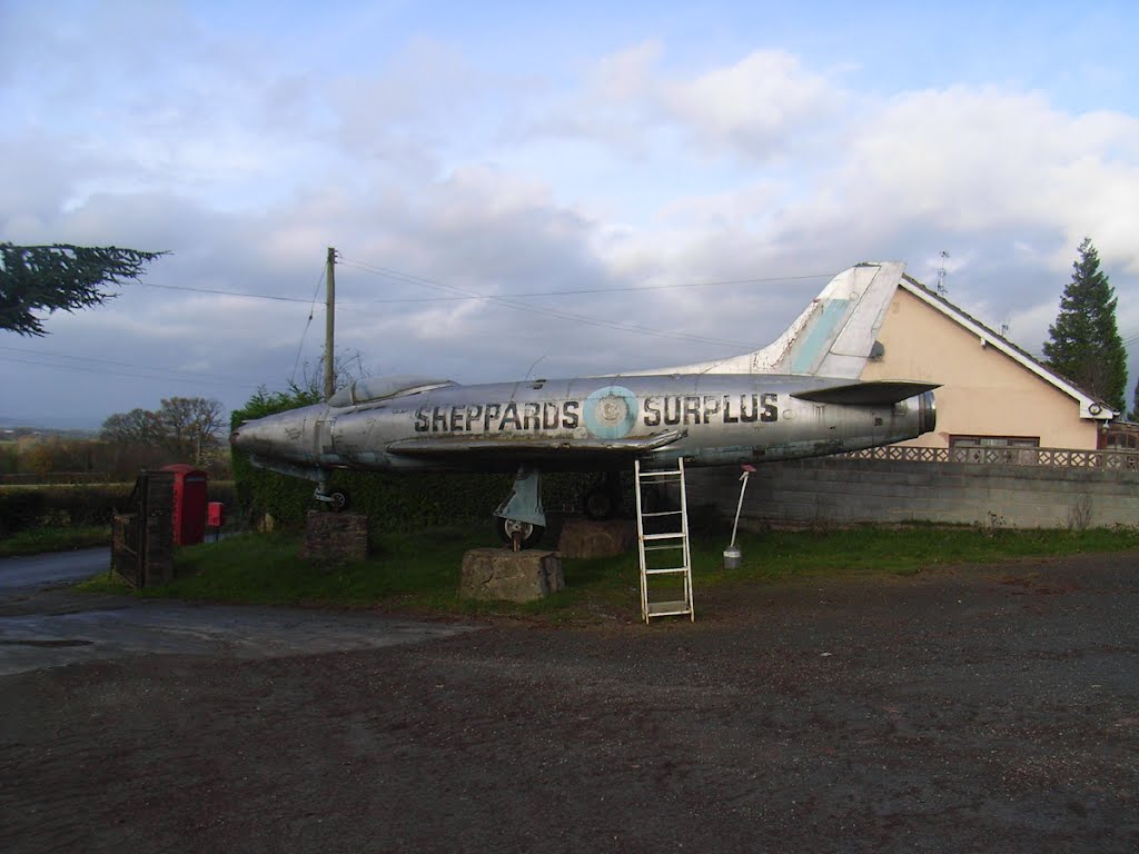 The Supermarine Swift  at Sheppards Stores, Herefordshire