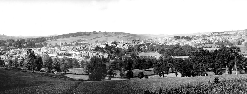 Stroud about 1896 from Rodborough Common