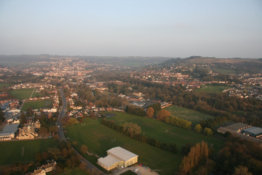 Stroud from a balloon