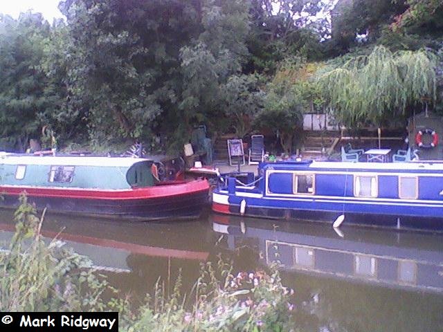Narrowboats on the River Medway (1)
