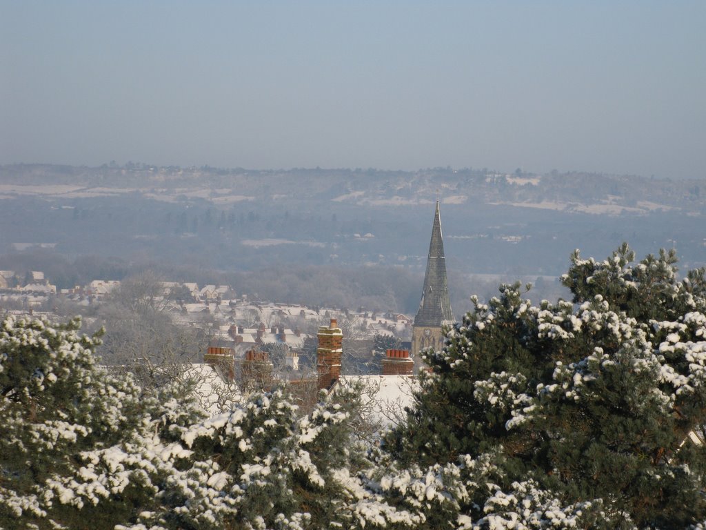 view from Deakin Leas over St Stephens