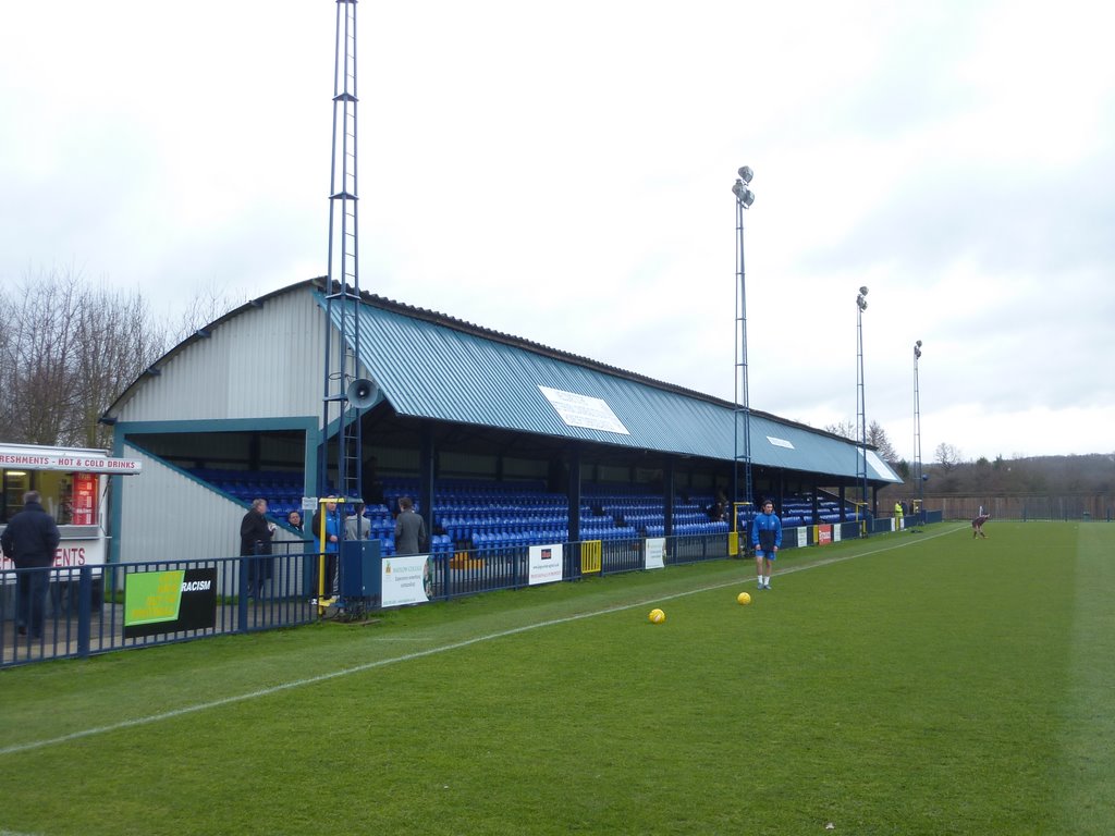 Longmead Stadium, home of Tonbridge Angels Football Club