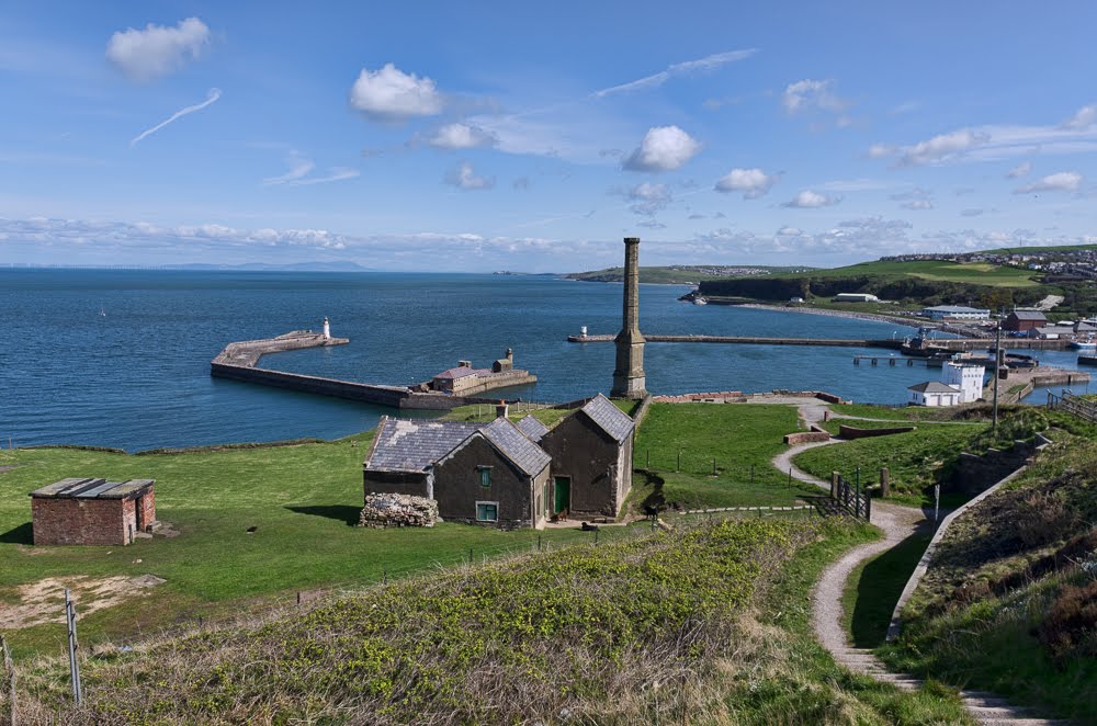 Whitehaven Harbour Whitehaven to St Bees Coastal Path