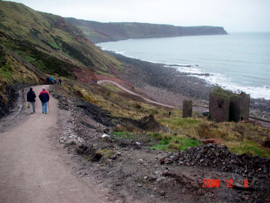 walking to Saltom Pit