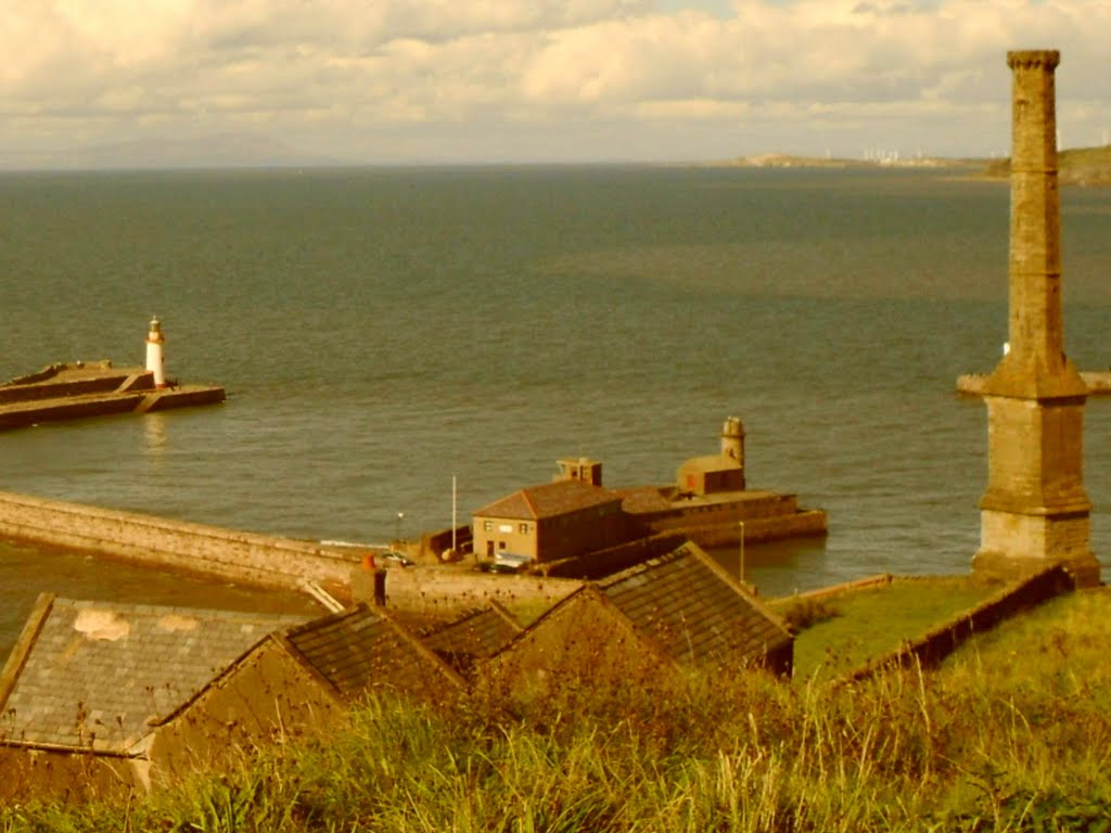 Whitehaven Harbour looking towards Scotland.