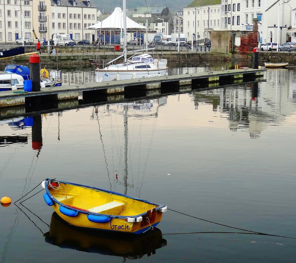 Marina Whitehaven Yellow Boat.