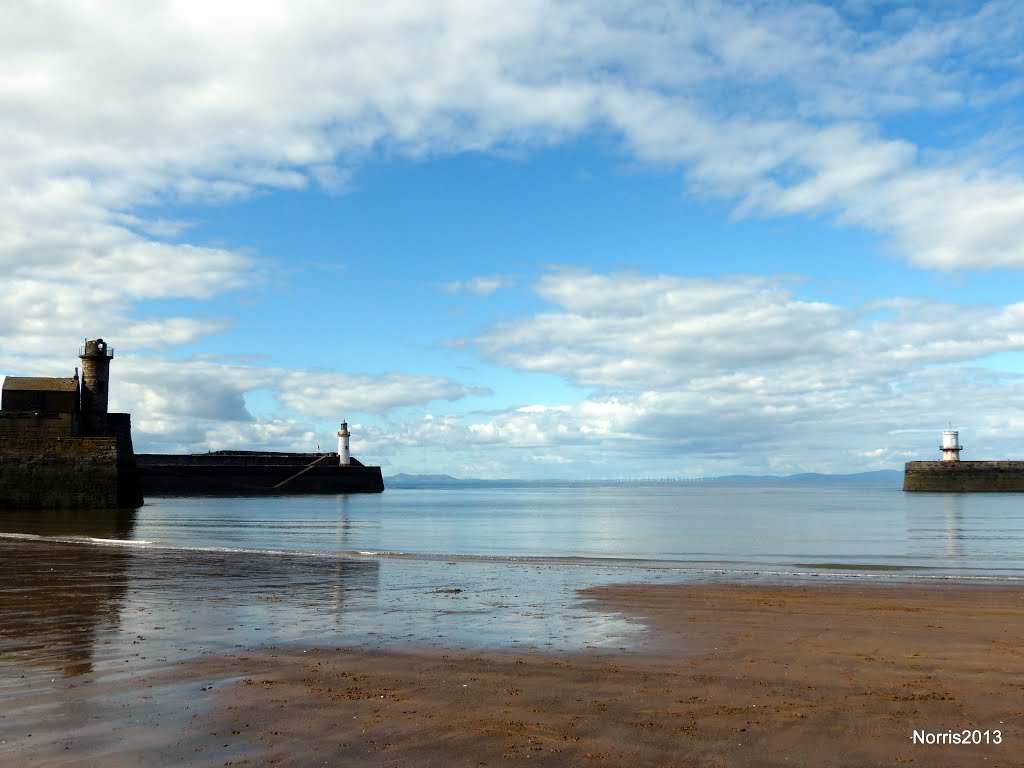 Whitehaven Harbour entrance.