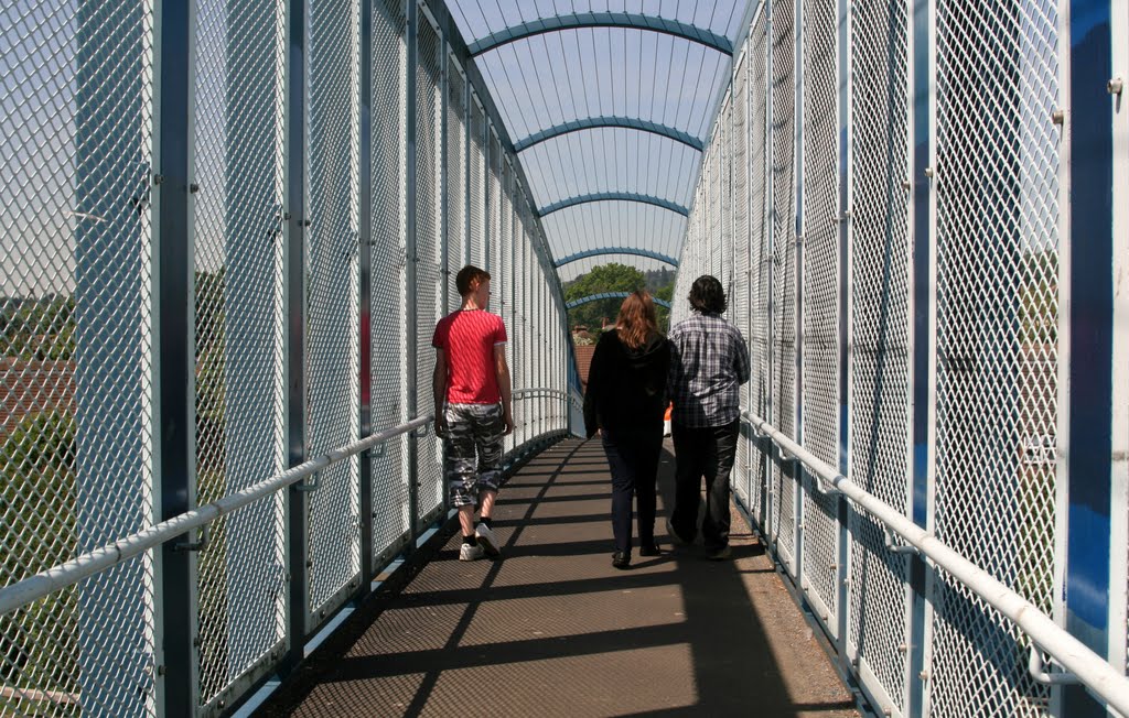 Curly Bridge over the M3, Farnborough