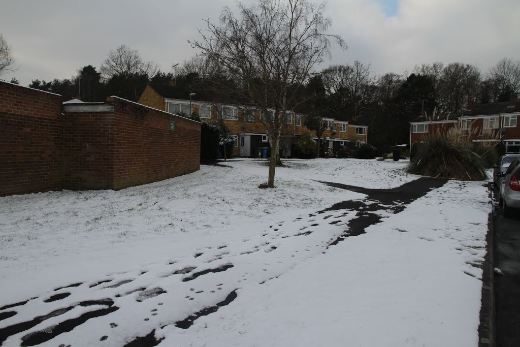 Farnborough in the snow