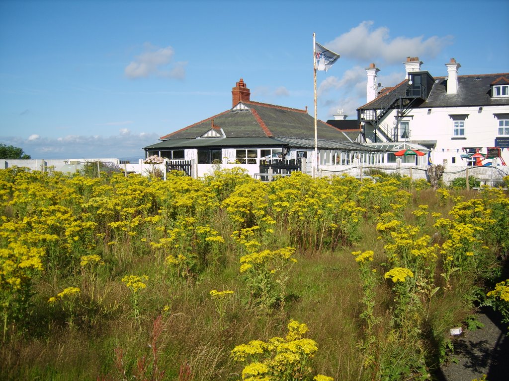Bourne Arms Last picture of bowling green before demolished