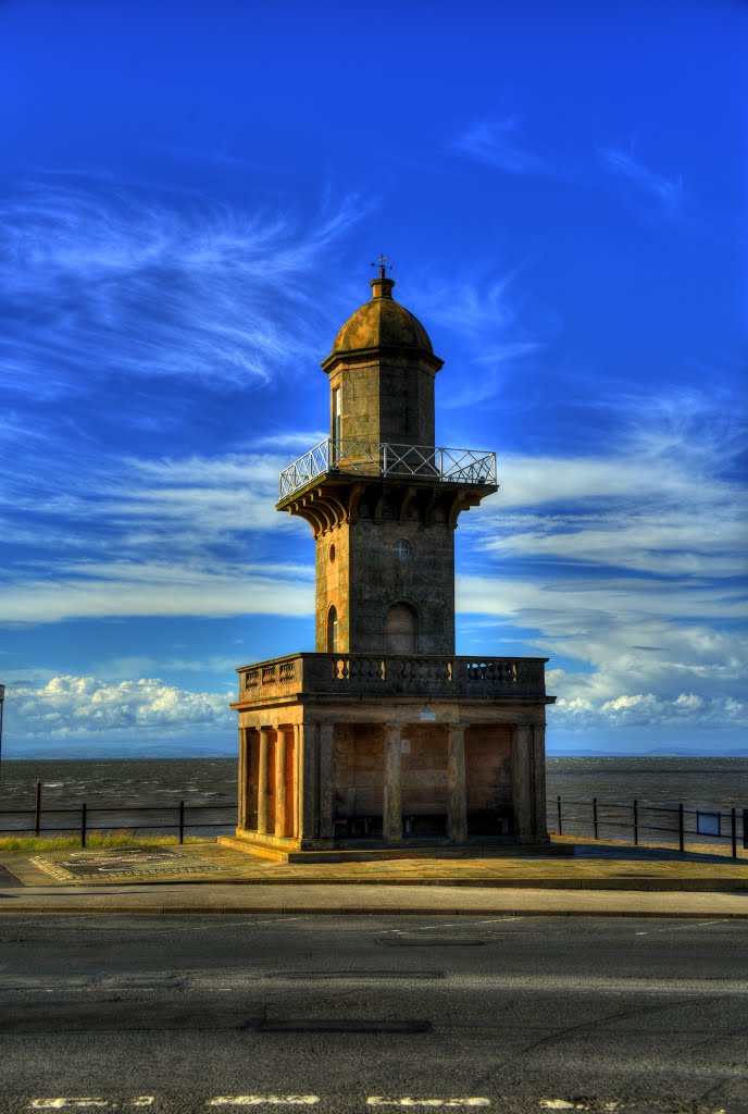 FLEETWOOD LOWER LIGHTHOUSE, FLEETWOOD, LANCASHIRE, ENGLAND.
