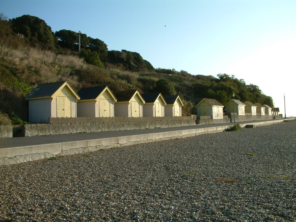Beach huts