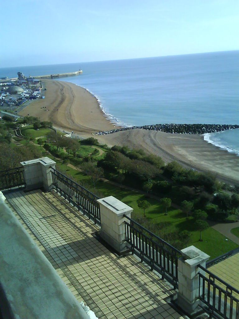 View from the Leas