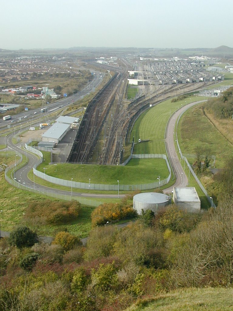 Channel Tunnel entrance, Cheriton