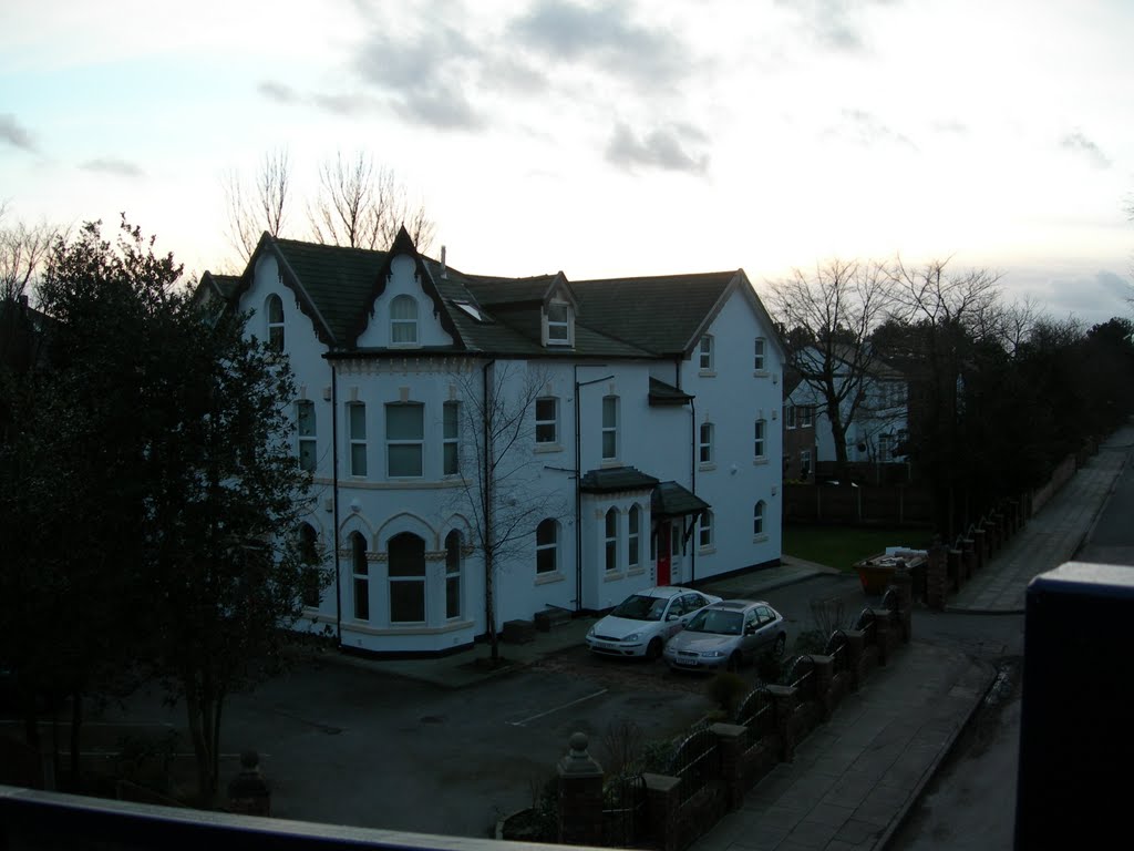 Barkfield Lane January 2008 From Railway Footbridge